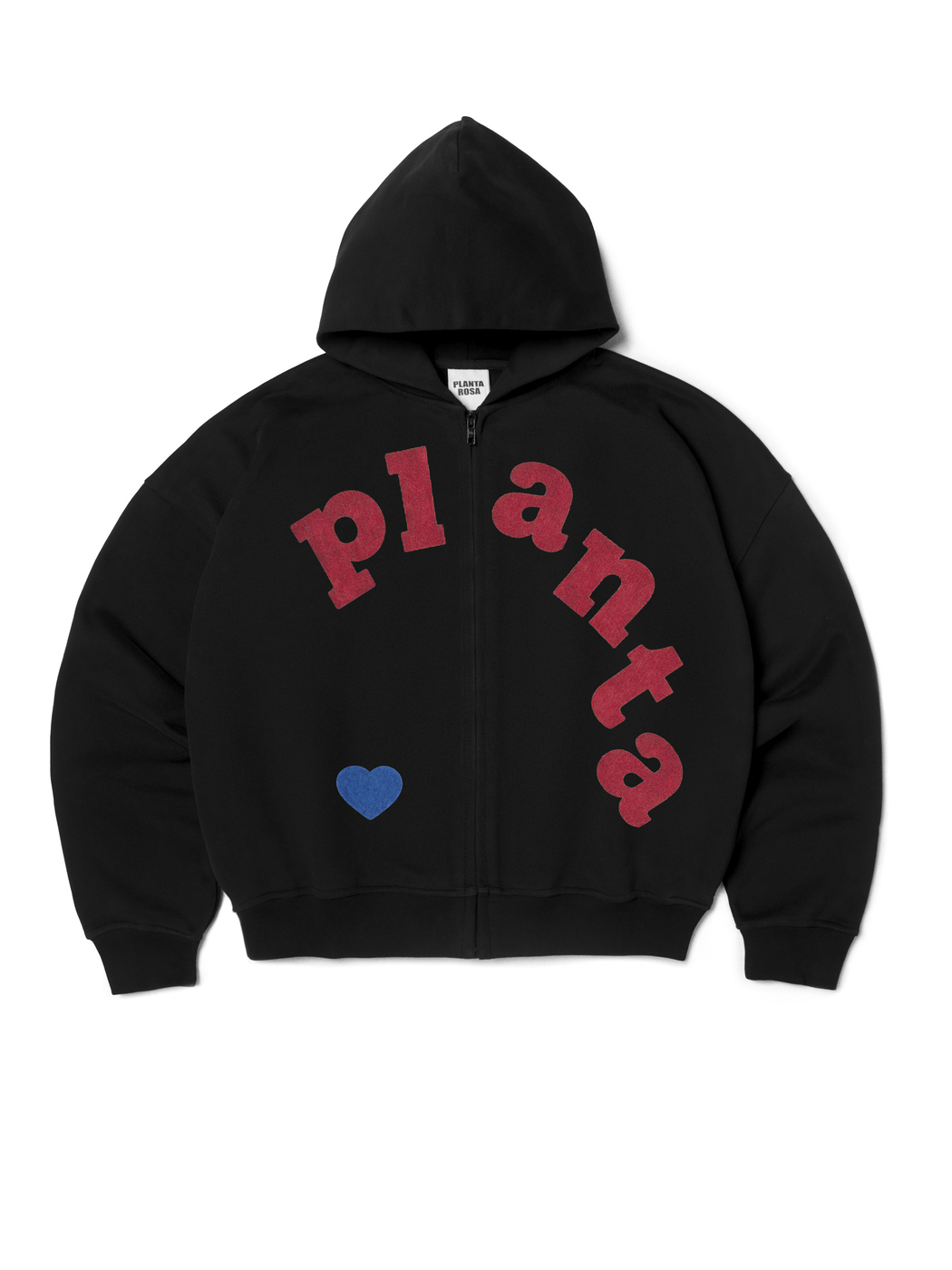 LETTERS ZIP HOODIE