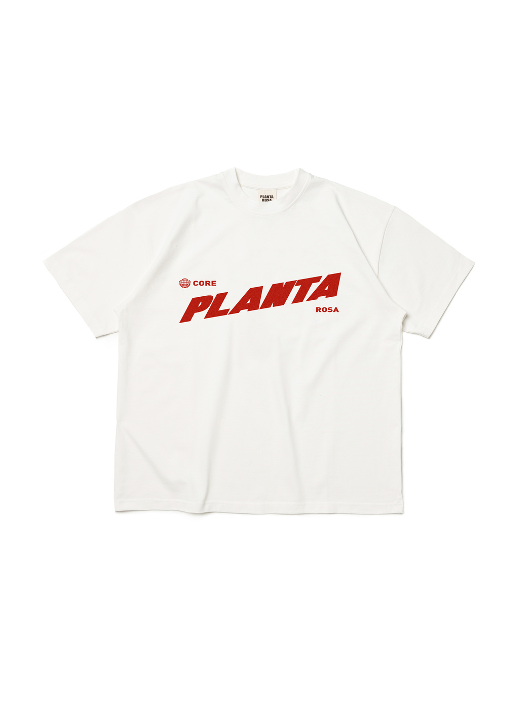 RED-CORRESPONDENCE T-SHIRT 220-VANILLA VELVET