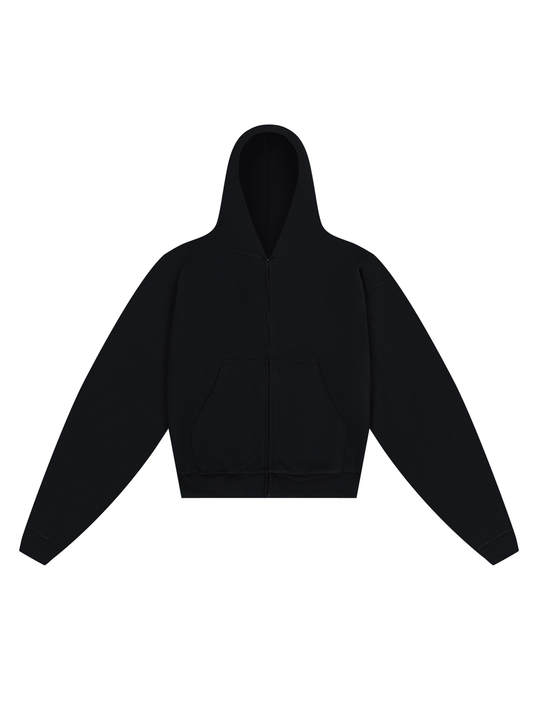 ZIP HOODIE 350-BLACKVELVET