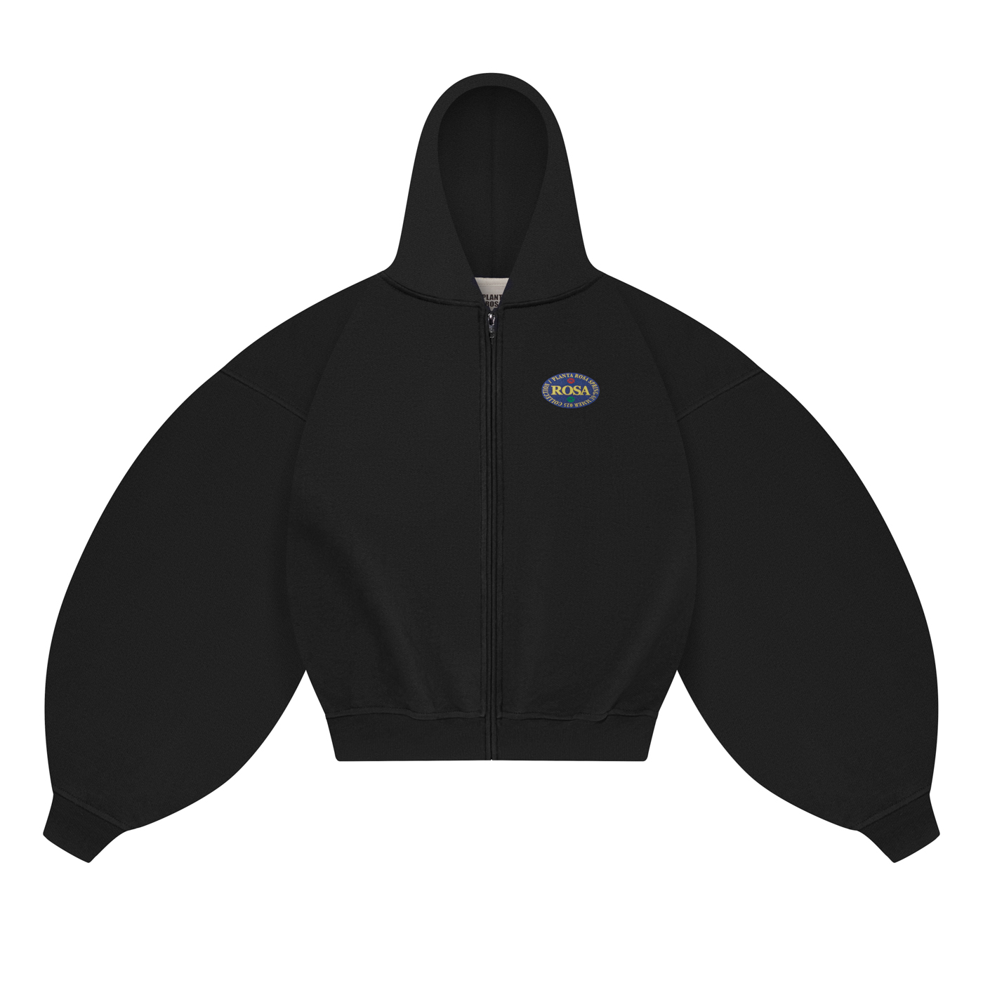 POKET-ROSA ZIP HOODIE