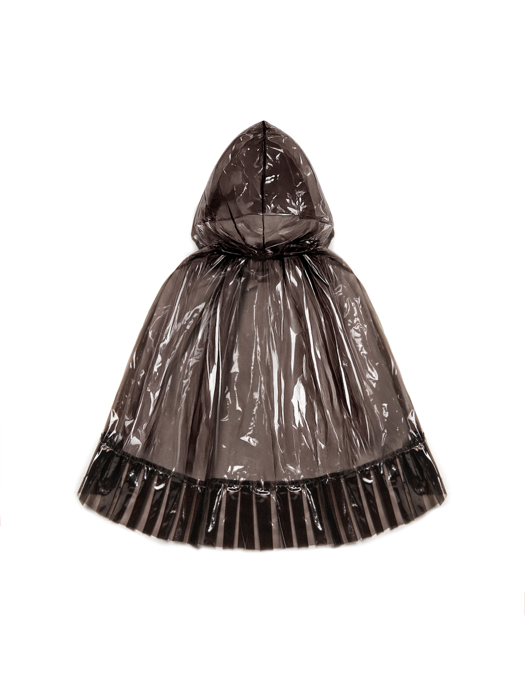 CAPE RUFFLES - BLACK