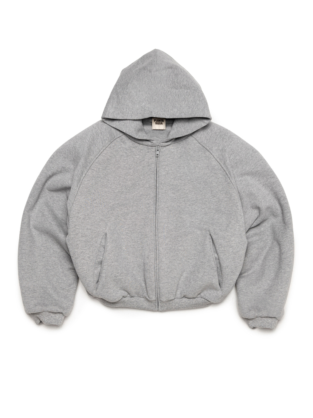 BOMBER 2 HOODIE -  GREY