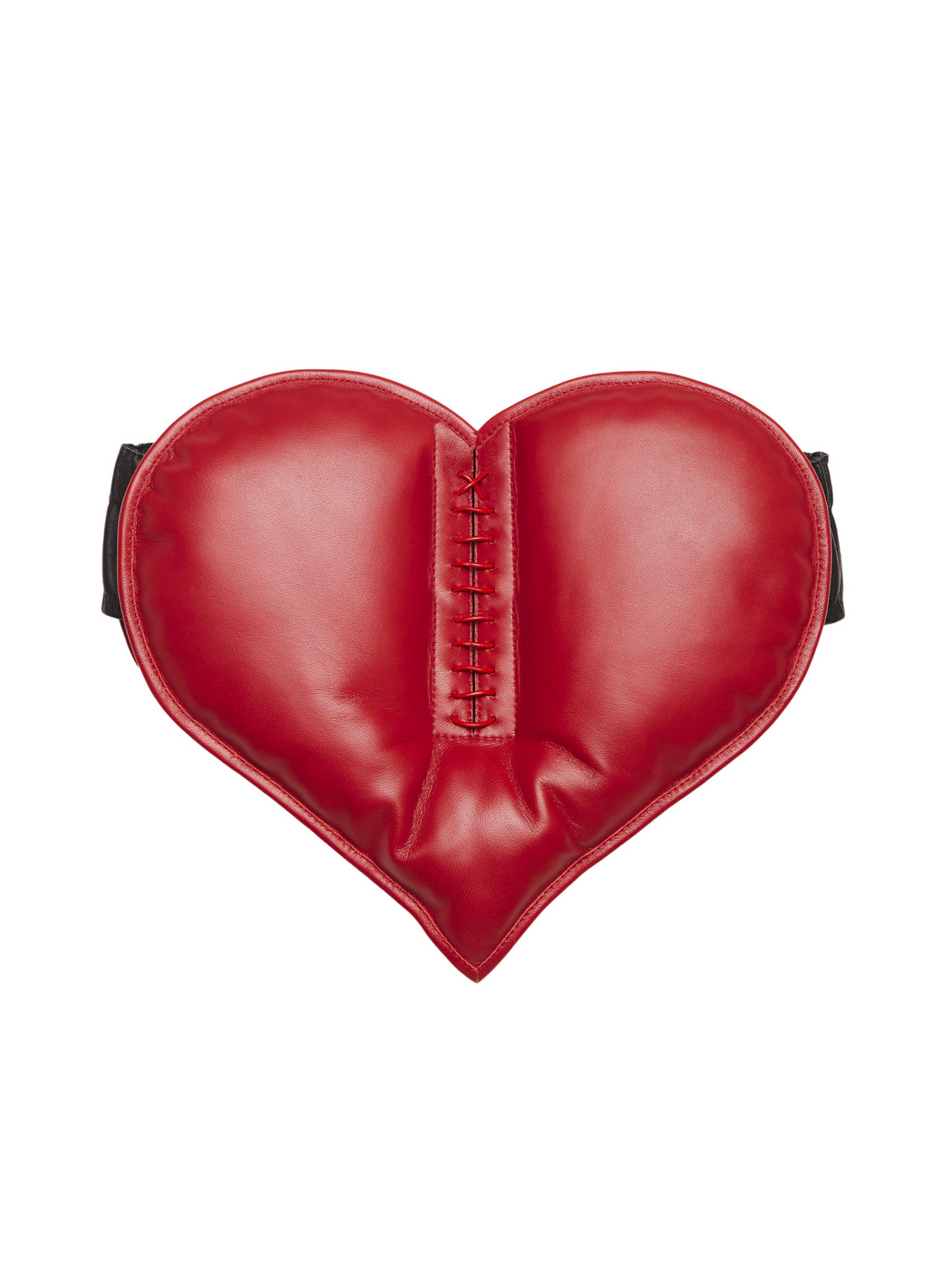 LEATHER HEART SHORTS