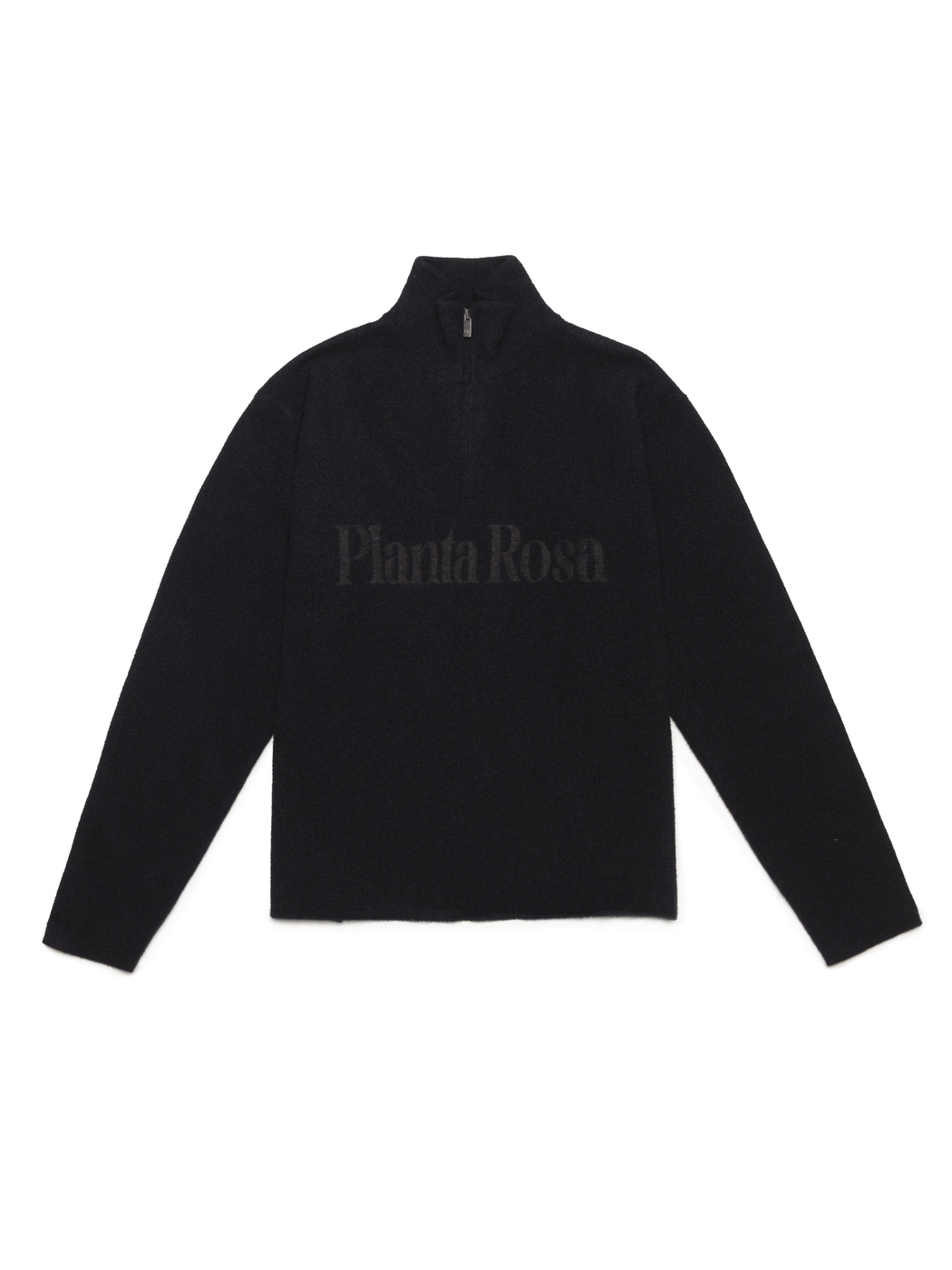 ANORAK KNITWEAR - BLACK