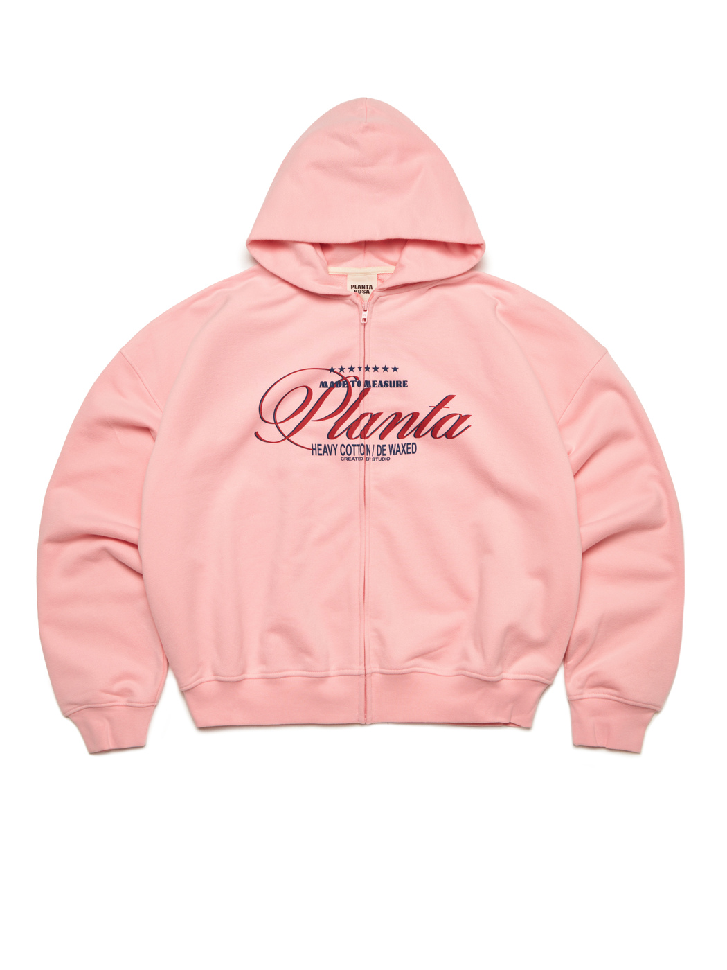 STARS-MIRACL ZIP HOODIE 370-BALLETPINK VELVET