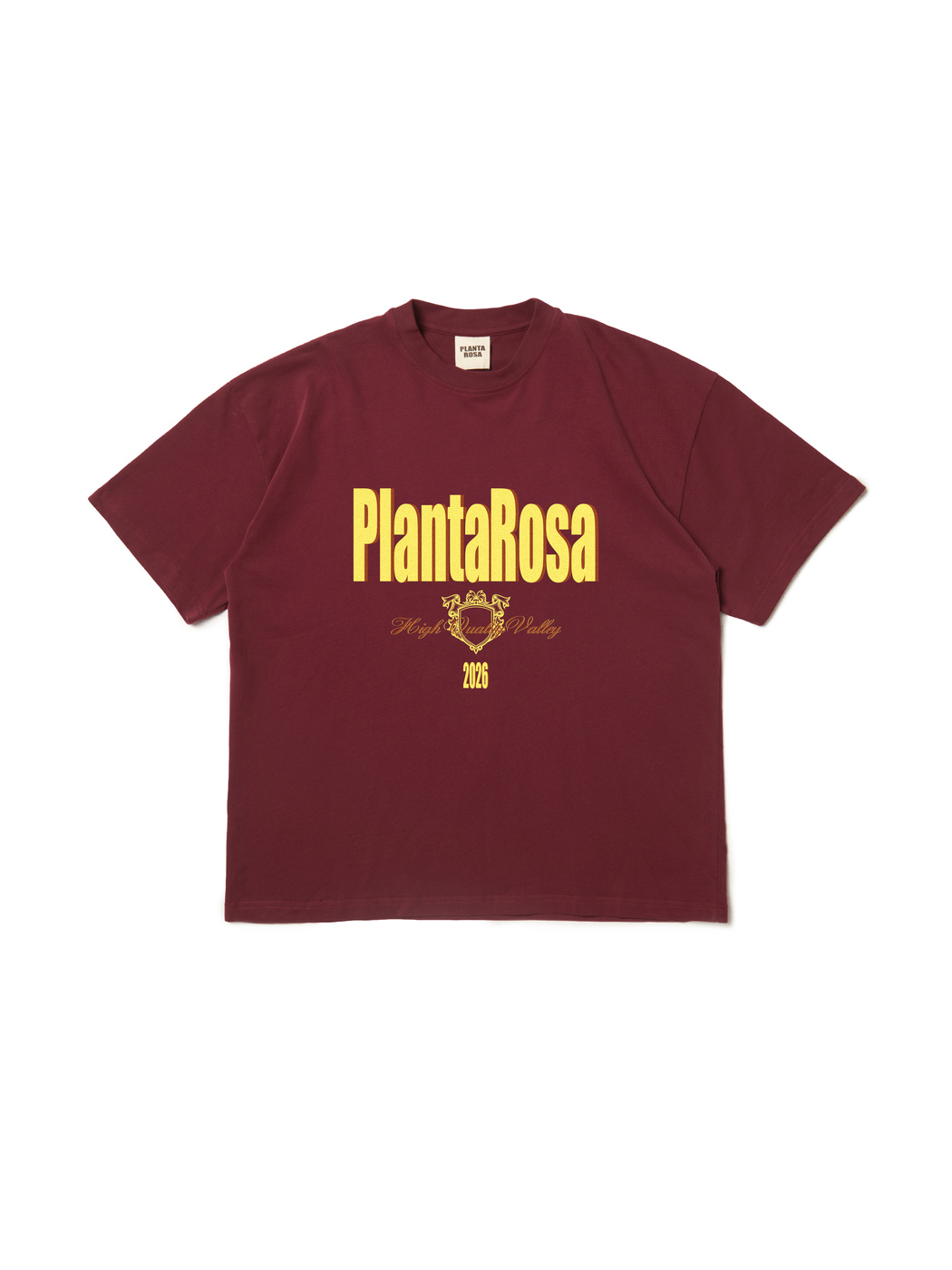 VALLEY T-SHIRT 220-WINE VELVET