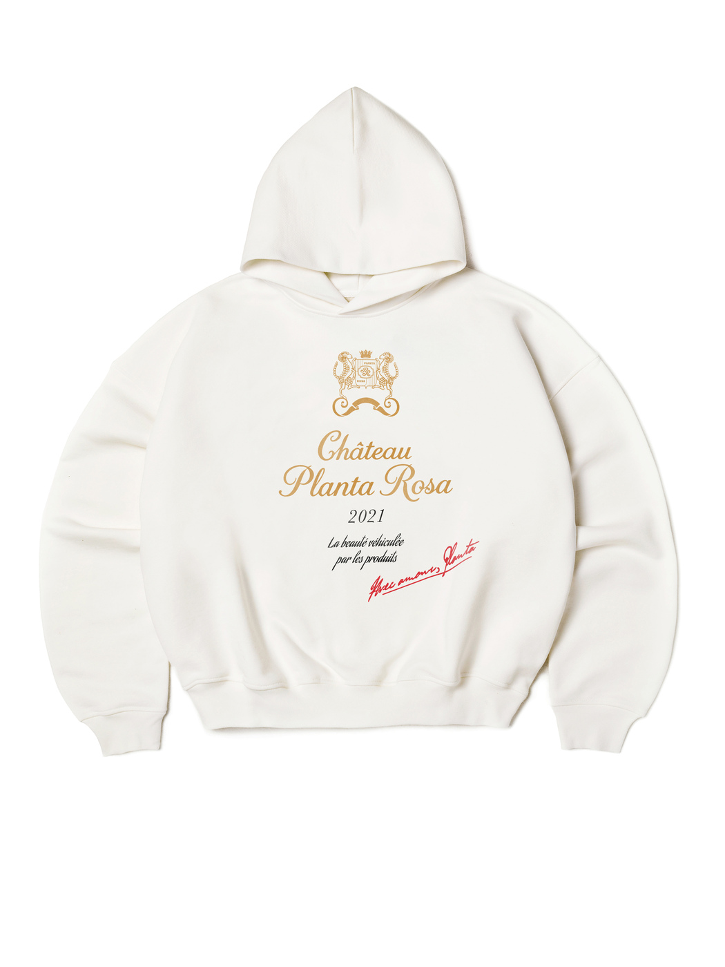 CHATEAU-PLANTA HOODIE 470-VANILLA VELVET