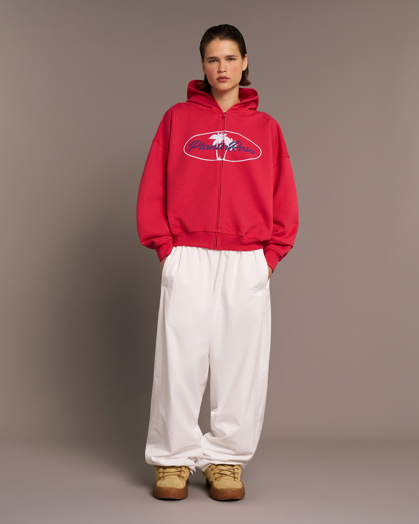 PALM ZIP HOODIE