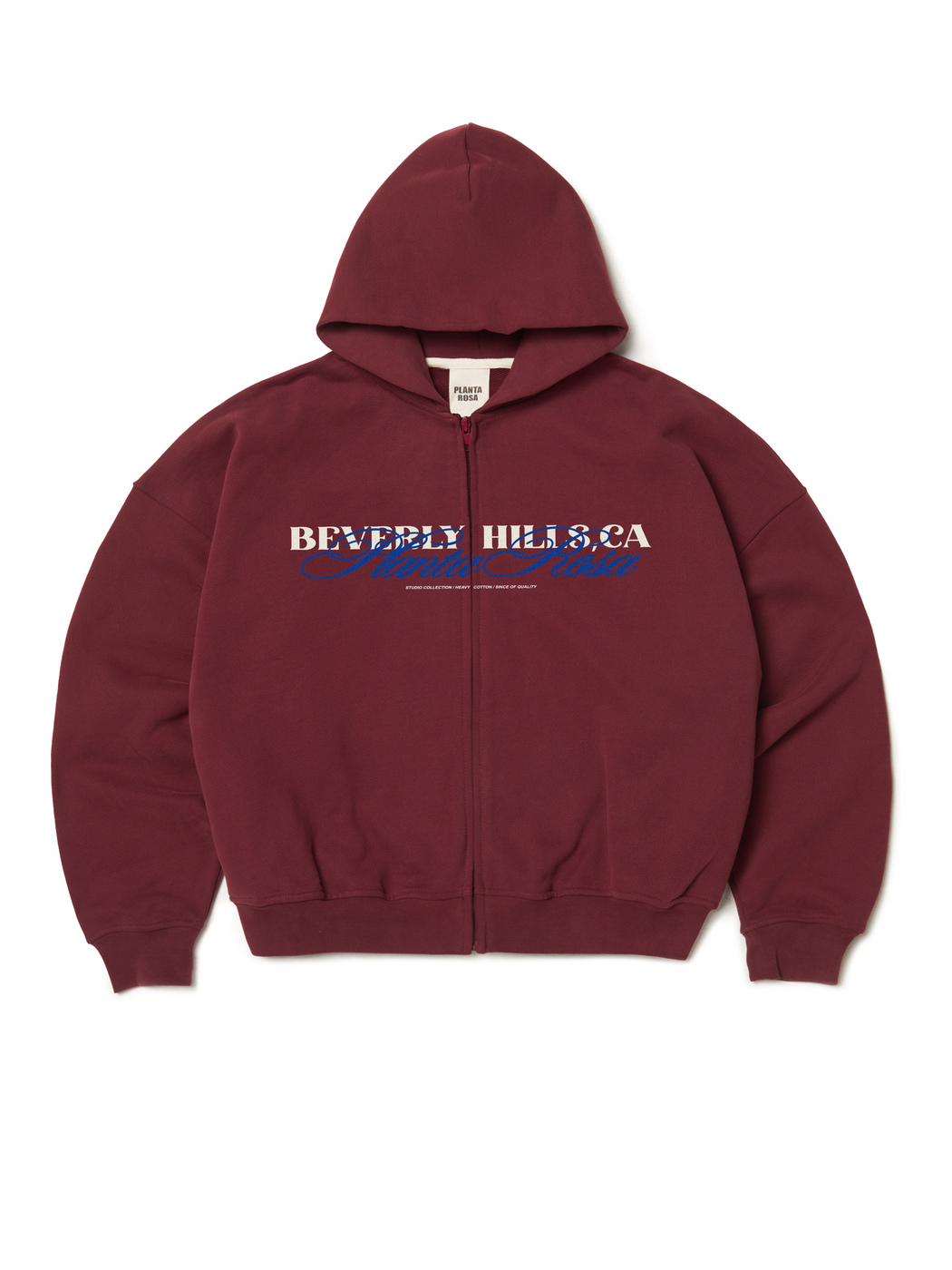 BEVERLY-CLASSIC ZIP HOODIE