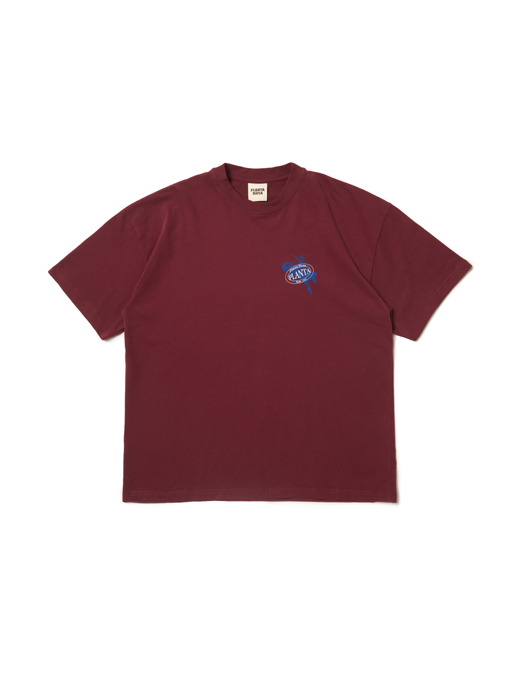 COWBOY-POCKET T-SHIRT 220-WINE VELVET