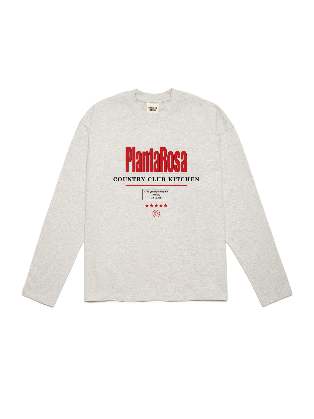 RED-SPECTRUM LONG SLEEVE 220-VANILLAGREY VELVET