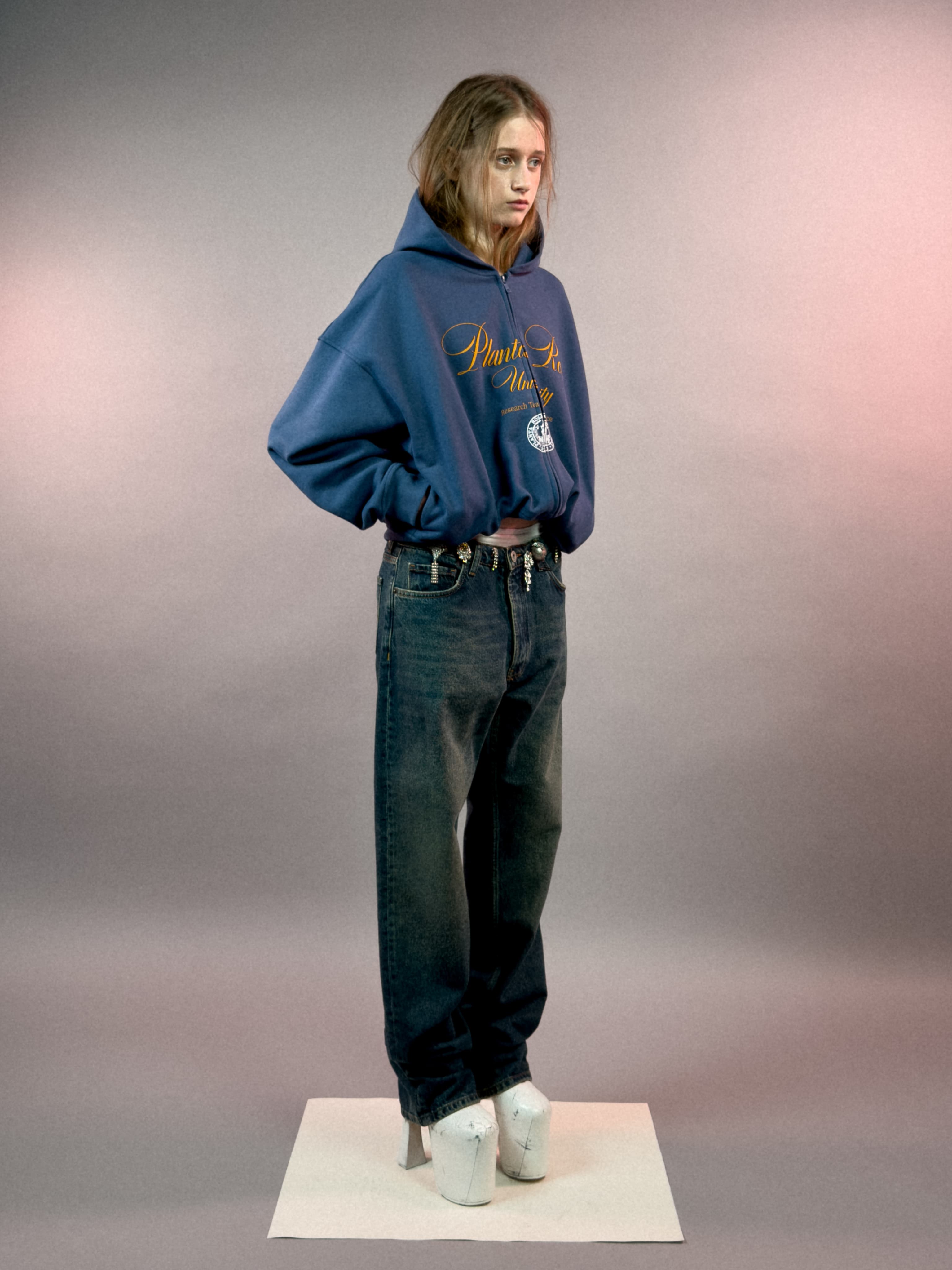 UNIVESITY ZIP HOODIE