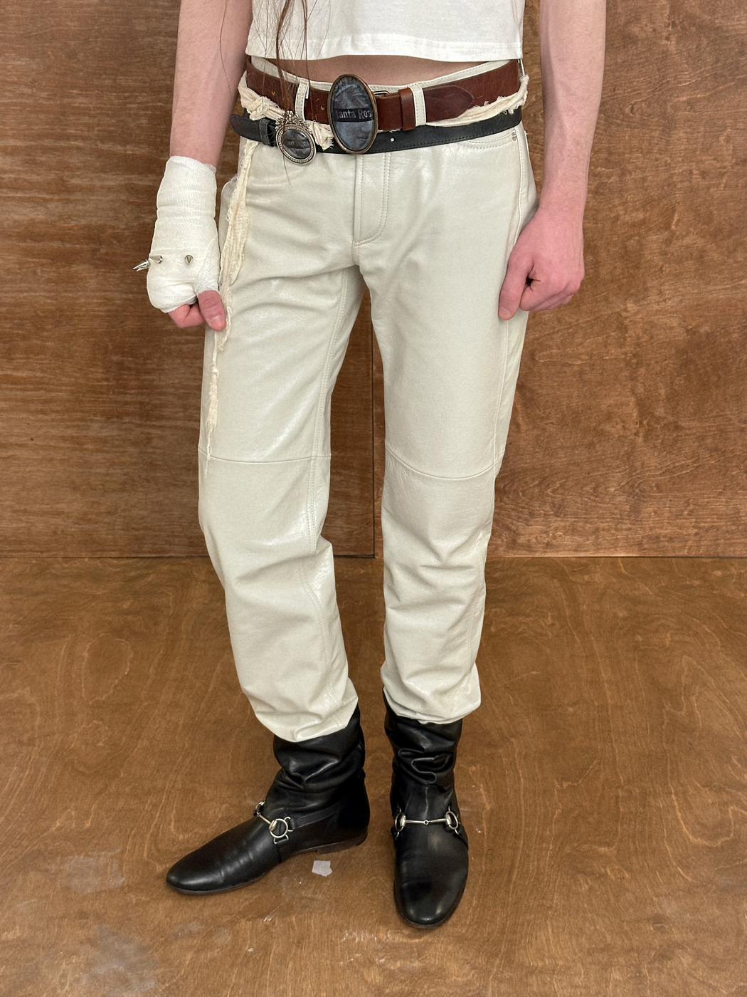 LEATHER PANTS