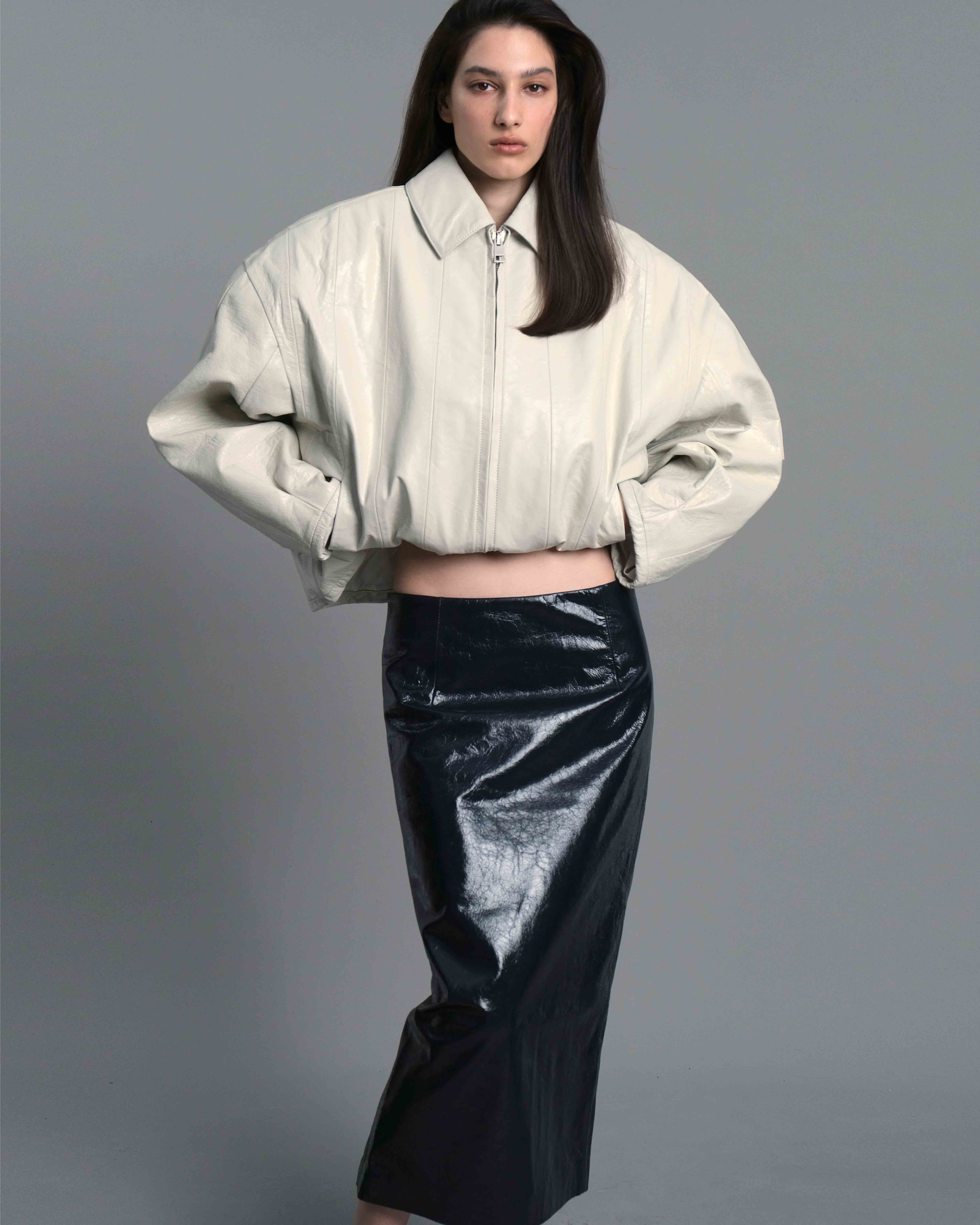 LEATHER SKIRT