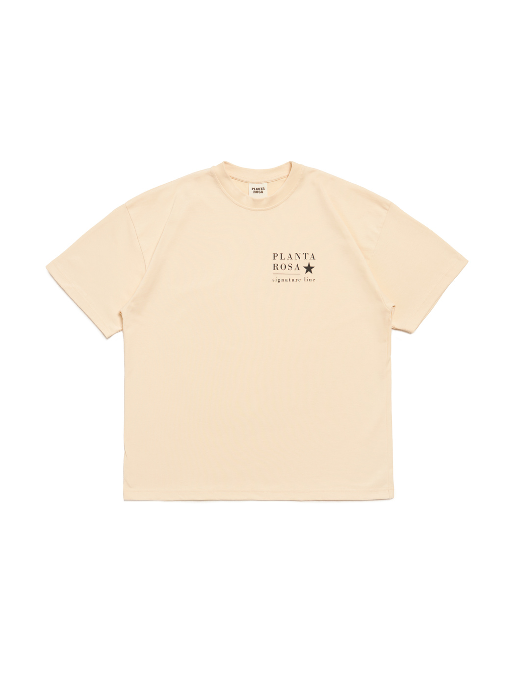 STAR-SIGNATURE T-SHIRT 250-SHORTBREAD VELVET