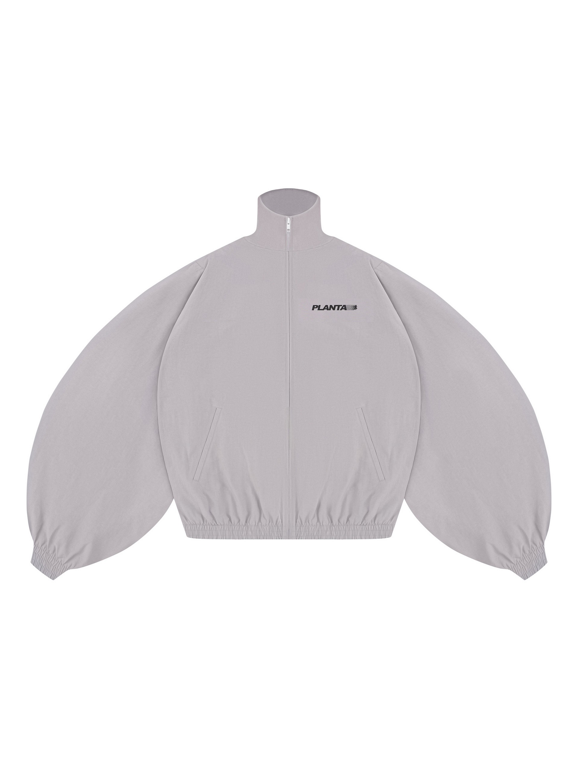 CLARITY PUFFER TRACK JACKET GREY