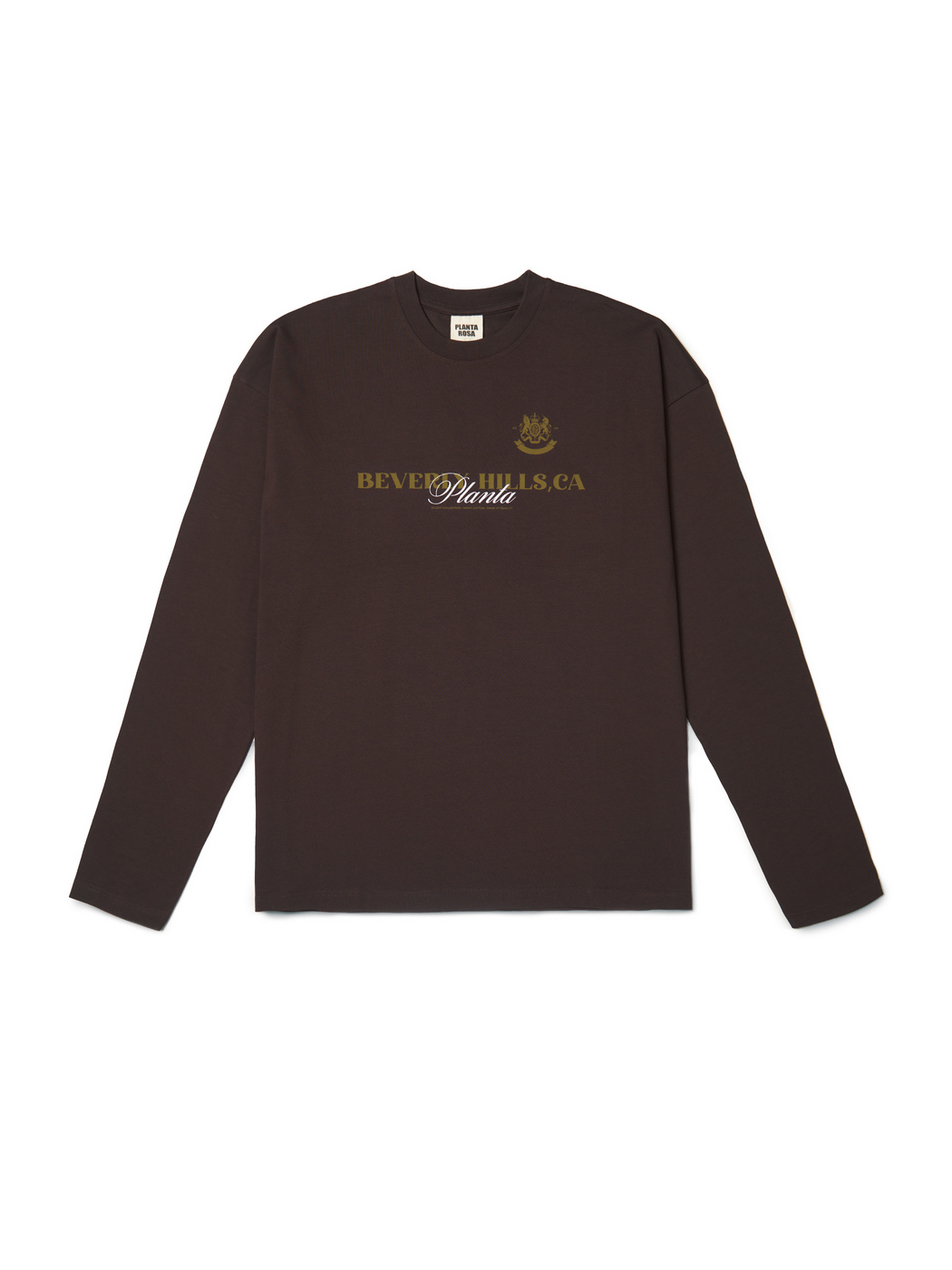 BEVERLY CLASSIC LONG SLEEVE 250-CHOCOLATE