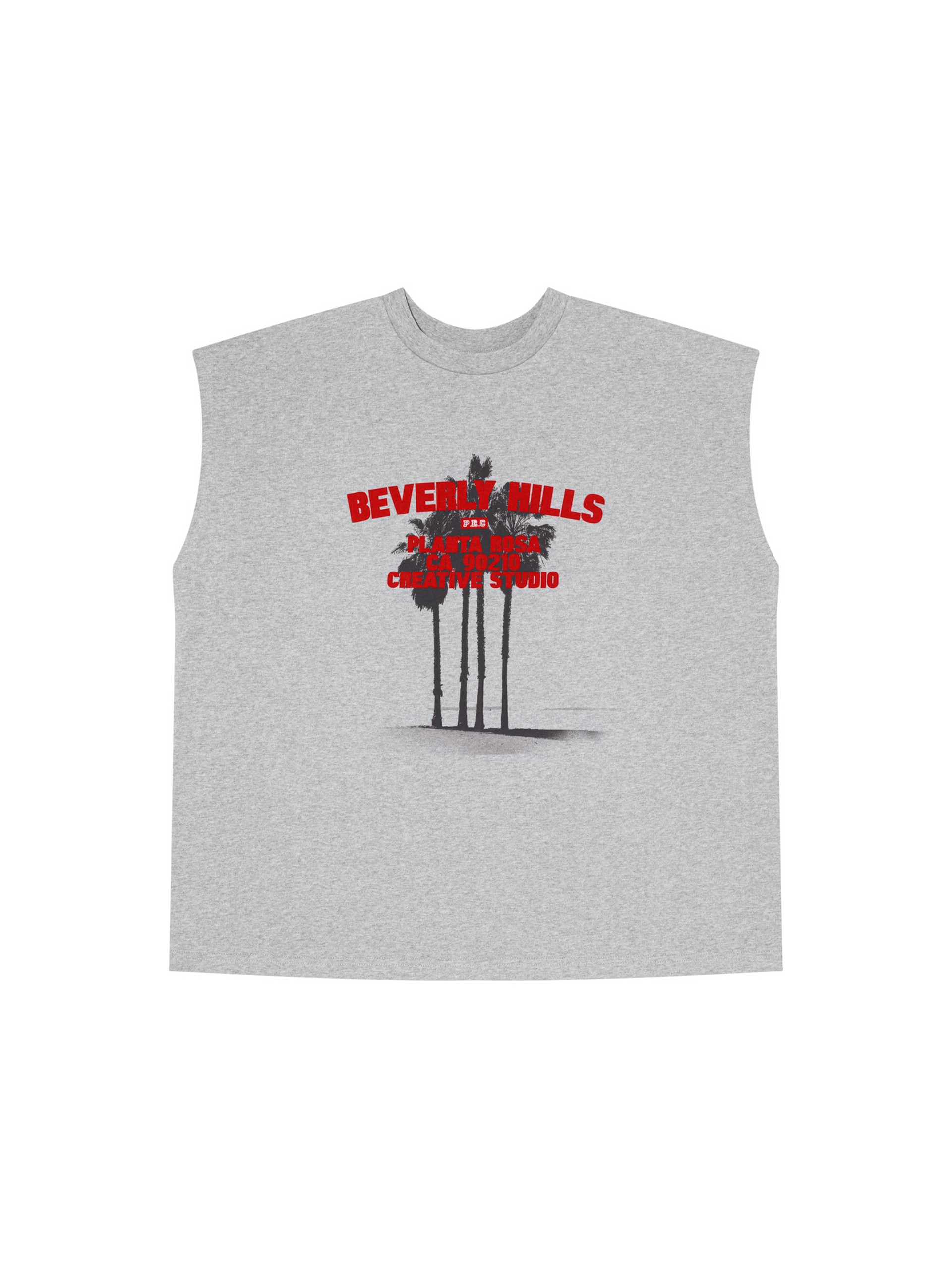 BEVERLY-GROVE T-SHIRT 350-GREY VELVET