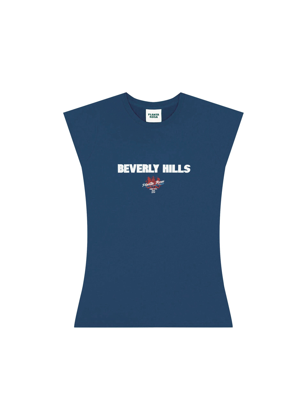 BEVERLY HILLS T-SHIRT 250 DARK BLUE