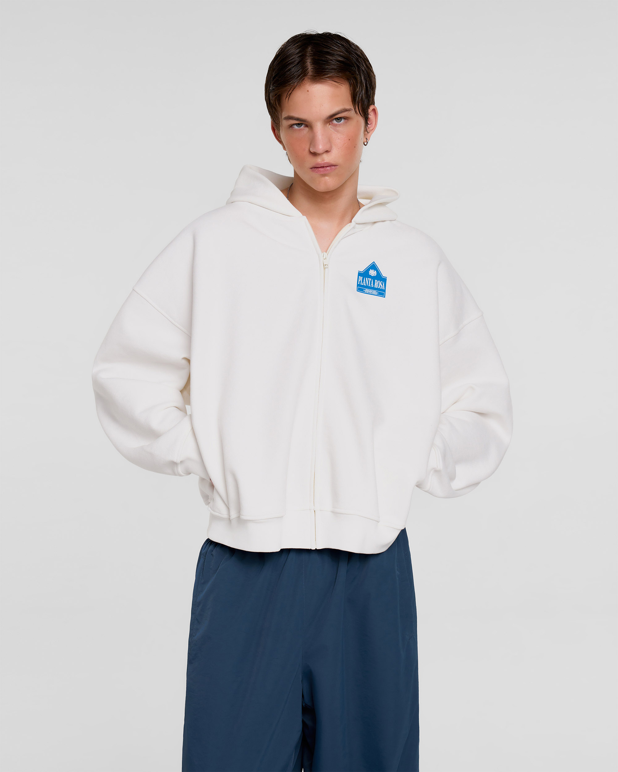 TRIANGLE ZIP HOODIE