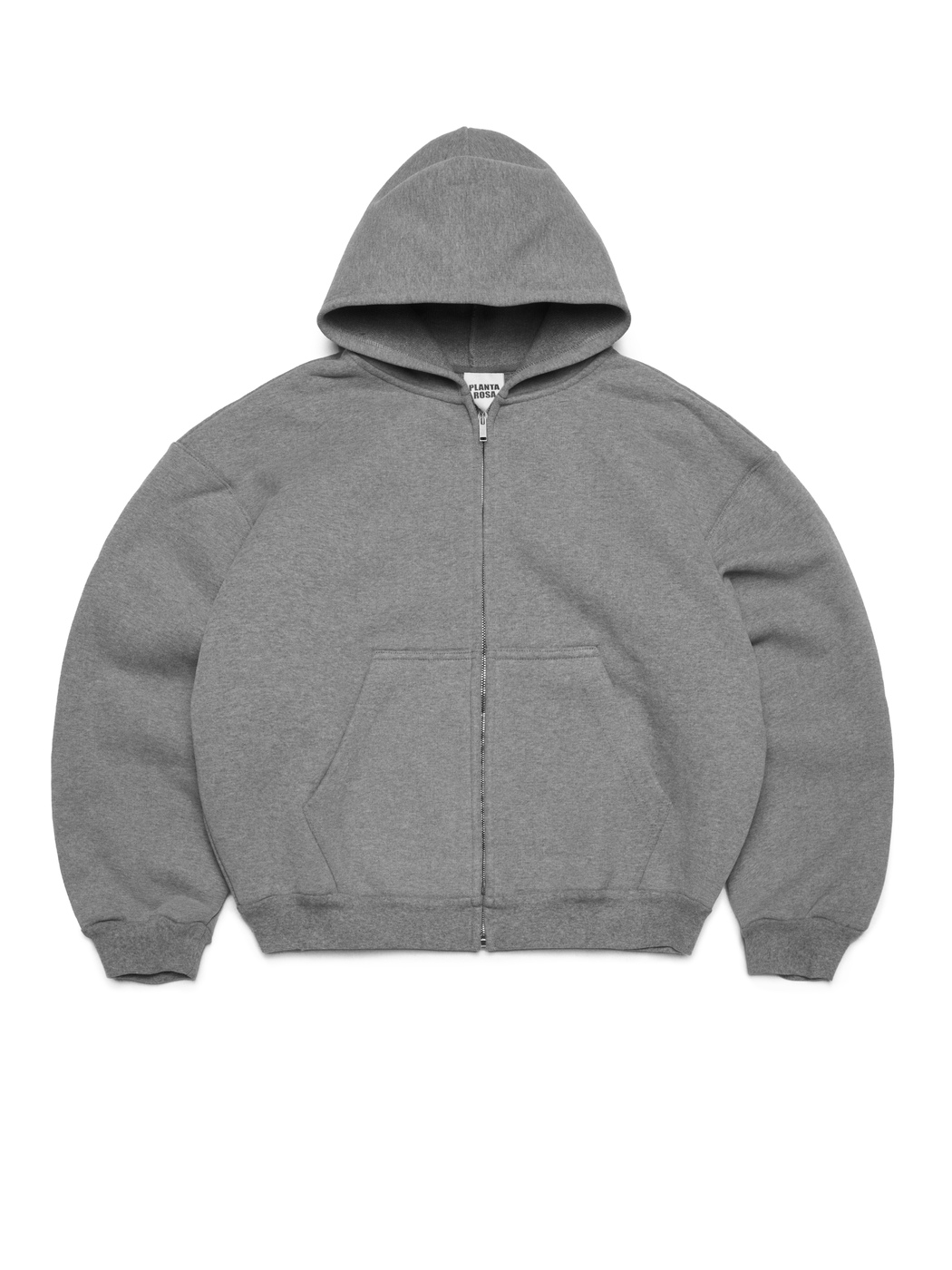  ZIP HOODIE 750-DUSKY GREY VELVET