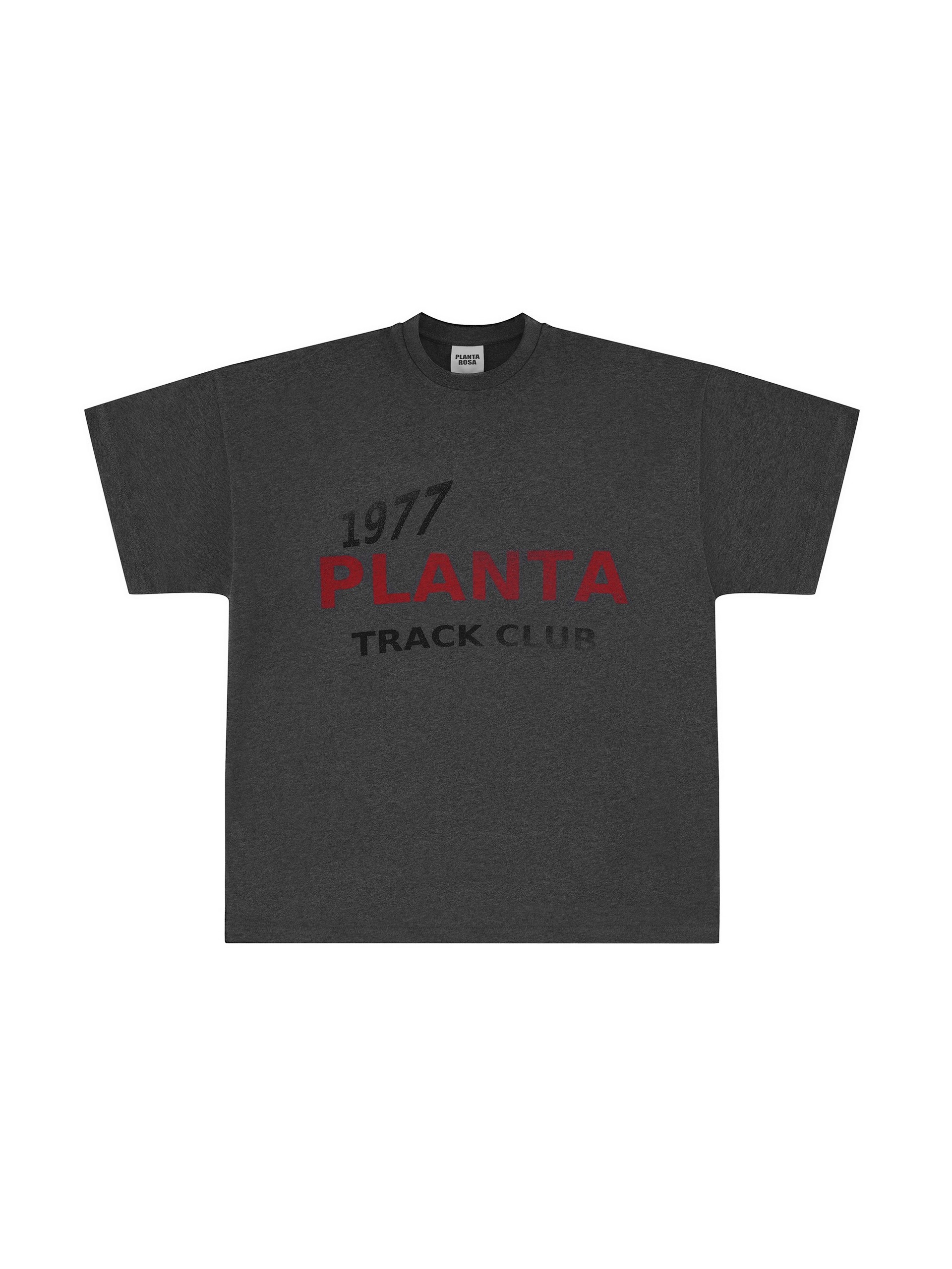 TRACK-CLUB T-SHIRT 220-DARKGREY VELVET