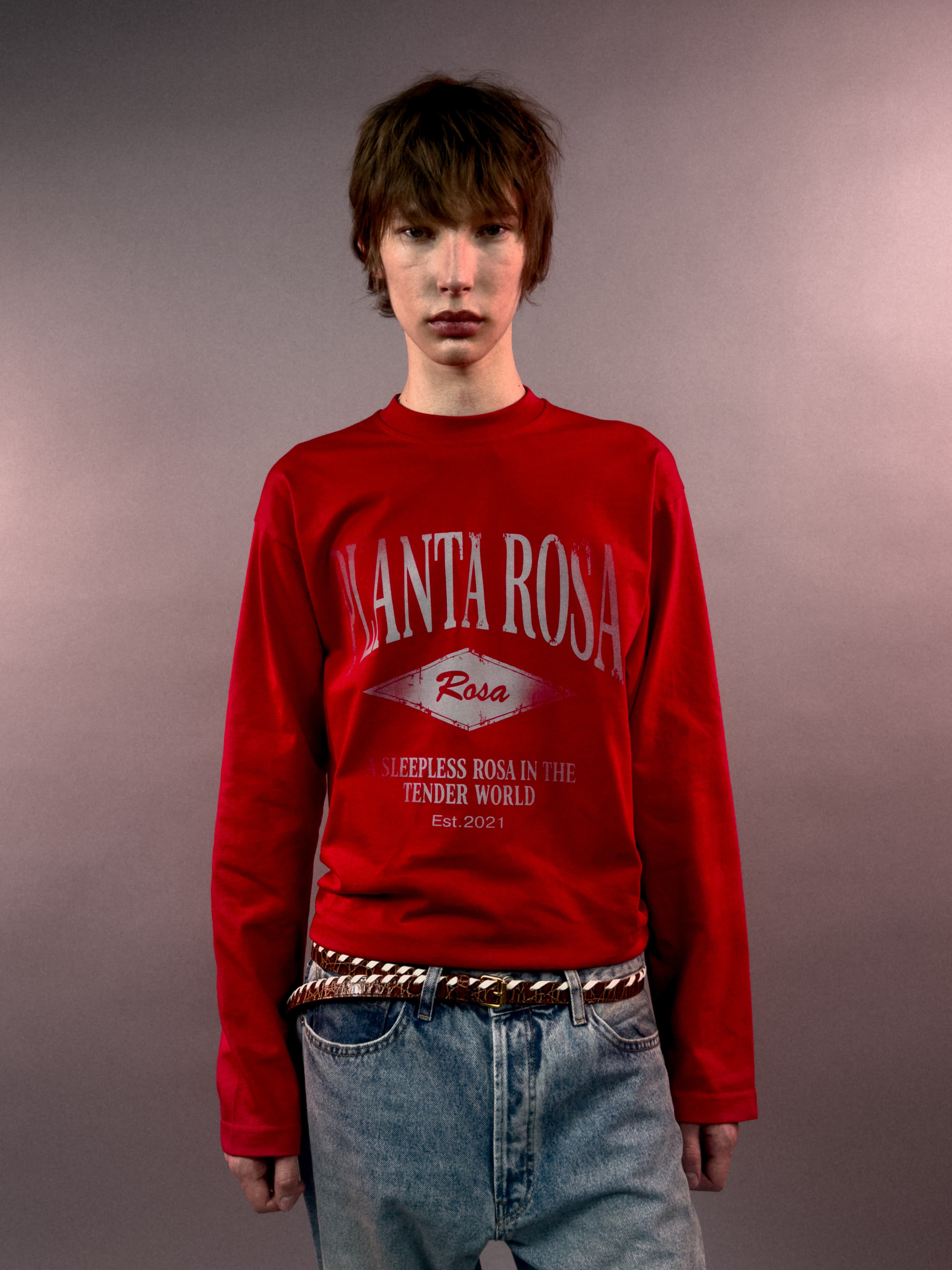 TENDER-CRIMSON LONG SLEEVE