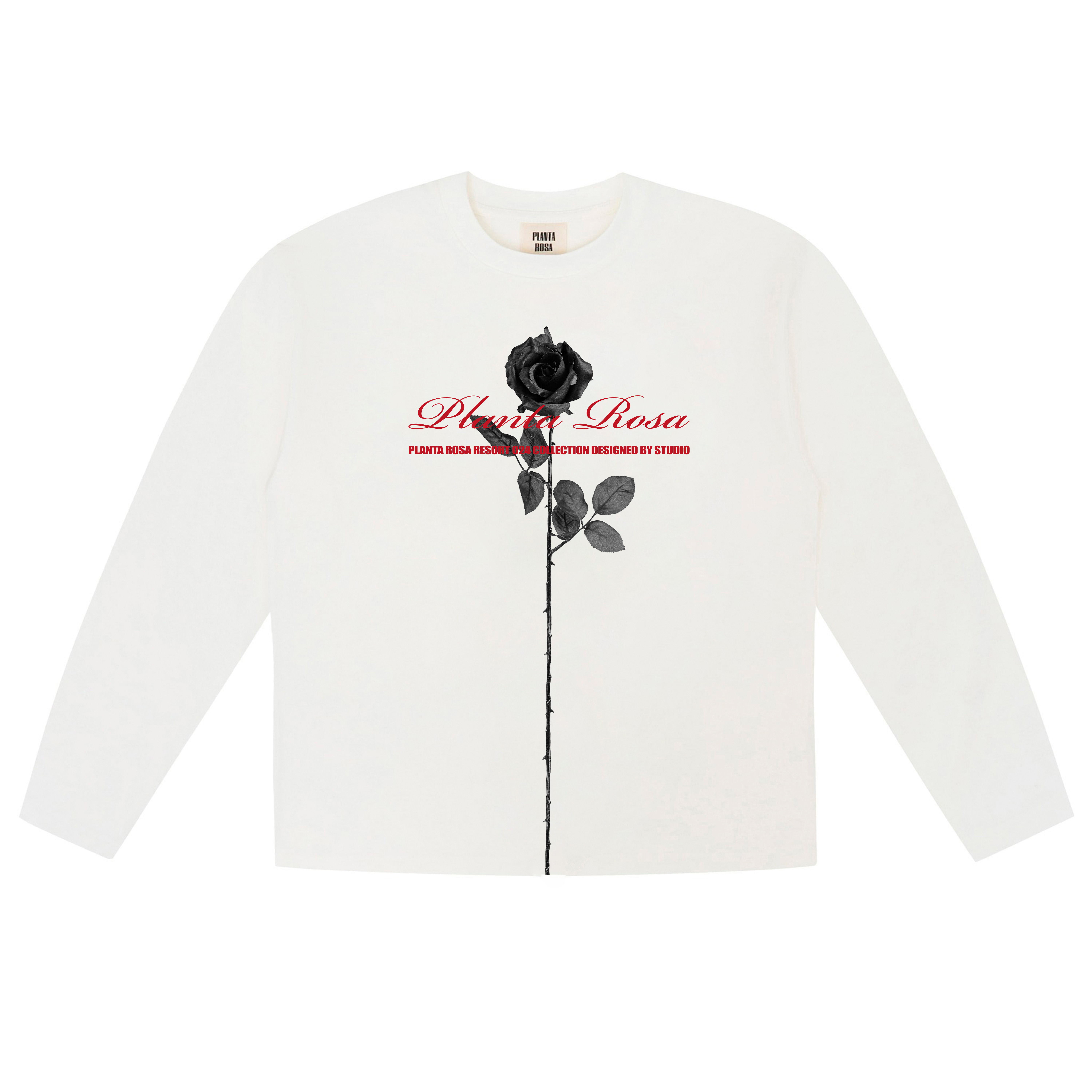 ROSA BLACK LONG SLEEVE