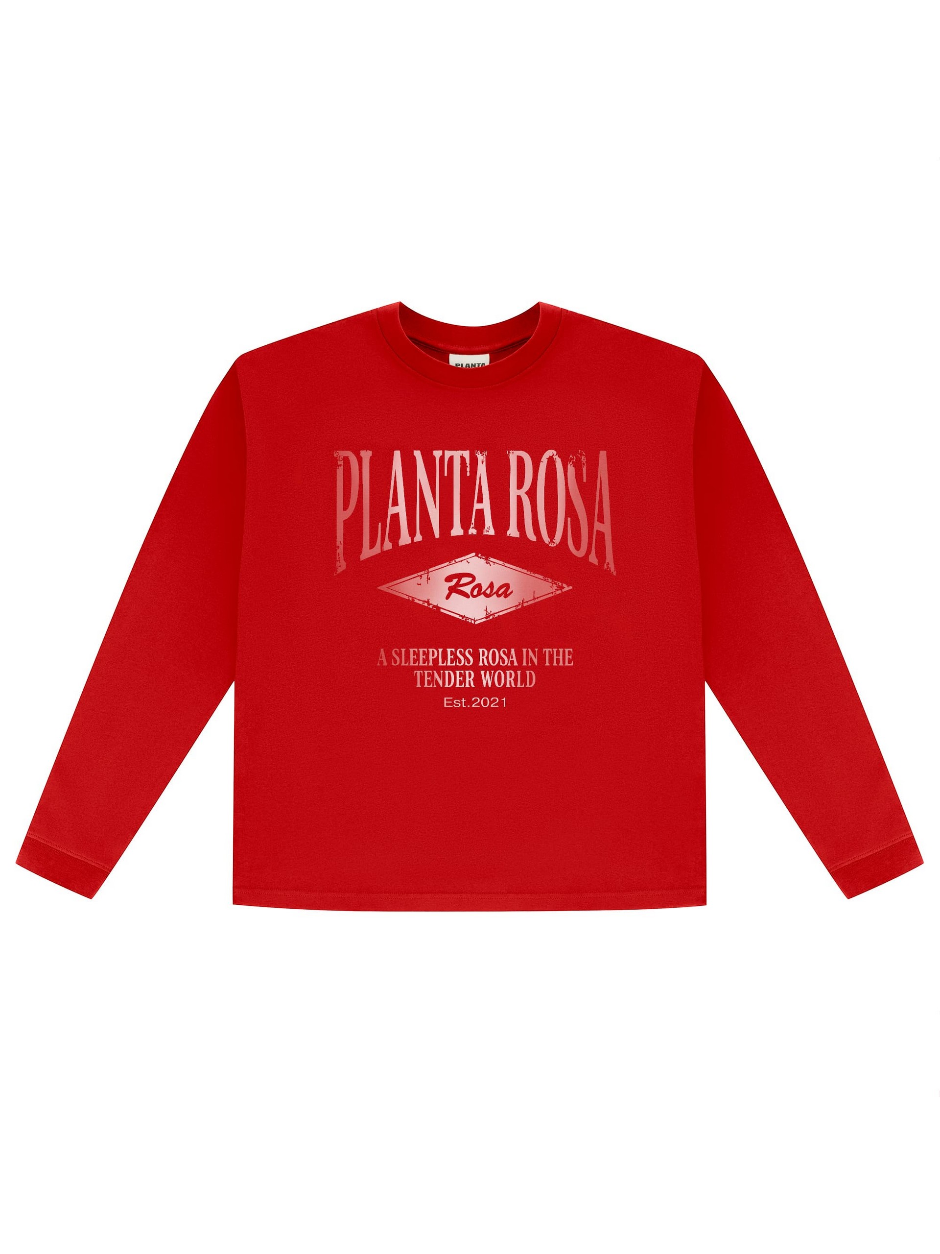 TENDER-CRIMSON LONG SLEEVE