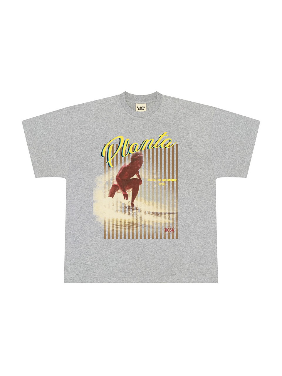 SURF-PLANTA T-SHIRT 250-GREY VELVET