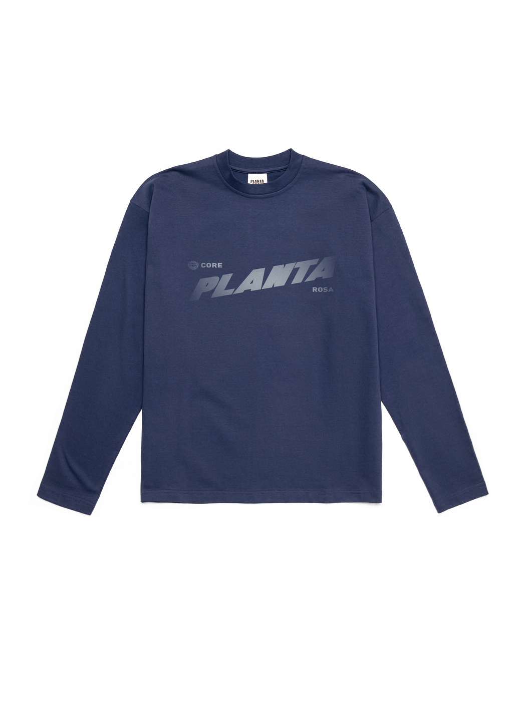 BLUE-CORRESPONDECE LONG SLEEVE