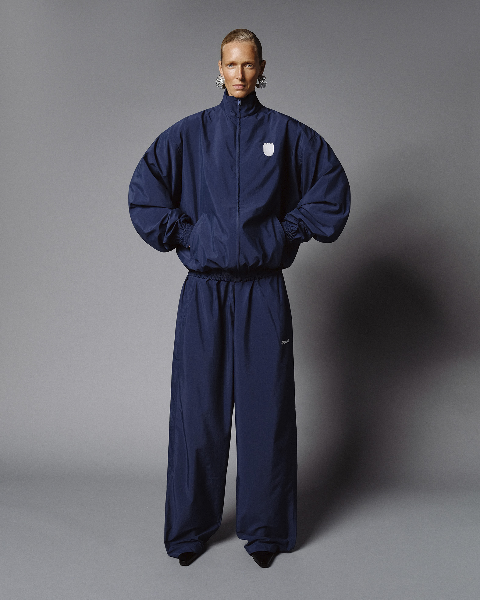 LINE PUFFER PANTS