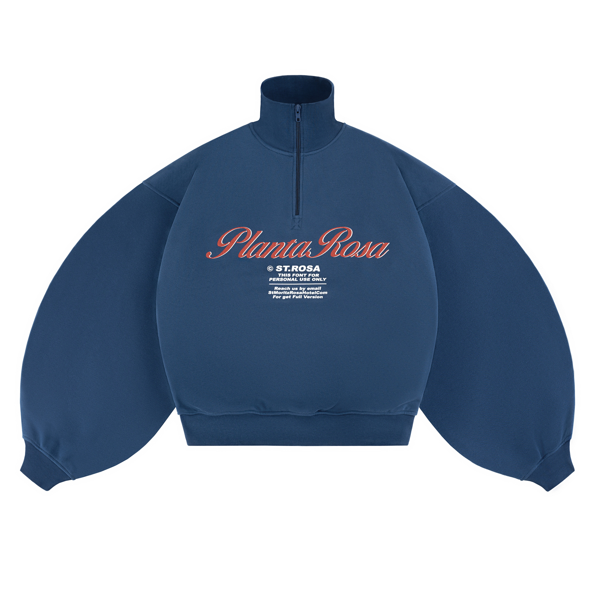 ST.ROSA ANORAK 370CORNFLOWERVELVET