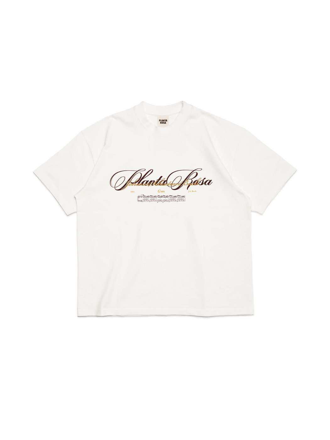 J.S.BACH T-SHIRT 300-VANILLA