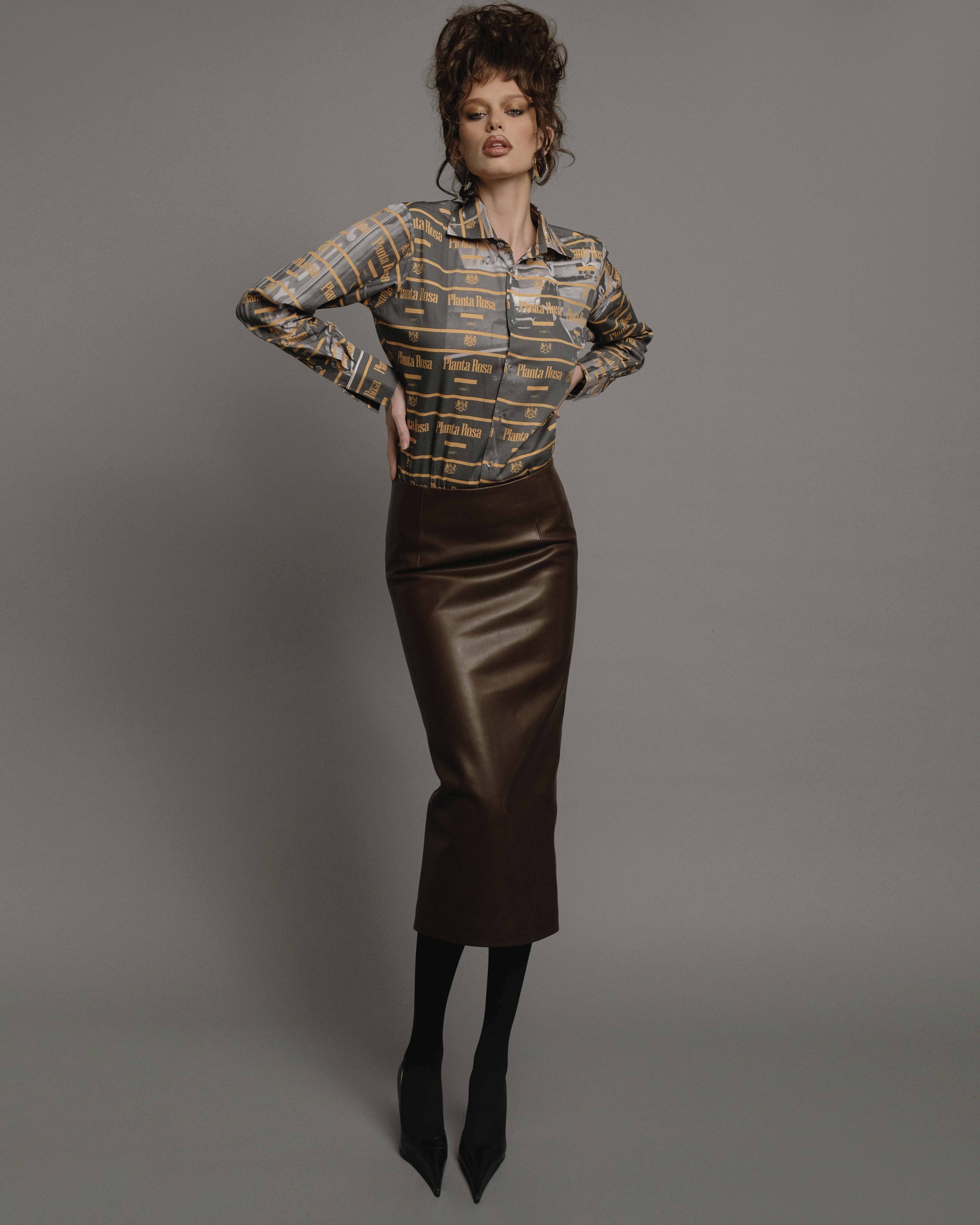 LEATHER SKIRT