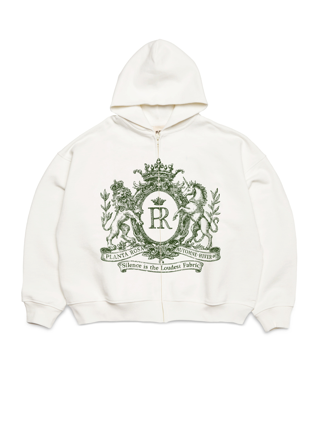 VINTAGEONE ZIP HOODIE 470-VANILLAVELVET