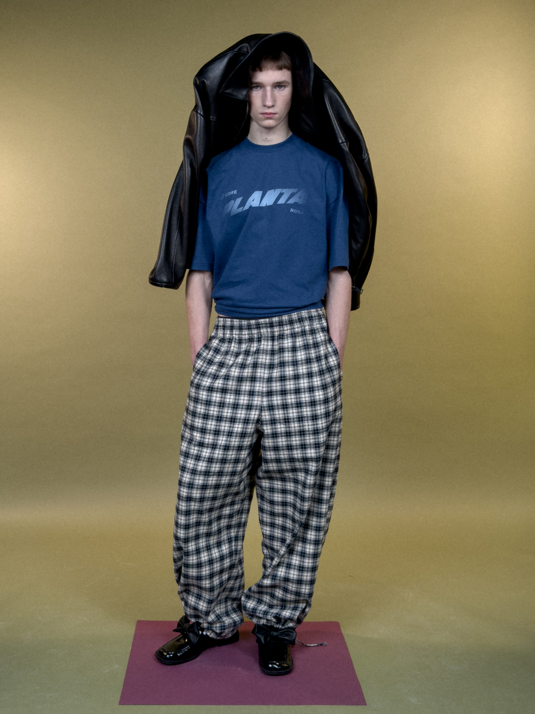 BLUE-CORRESPONDECE T-SHIRT