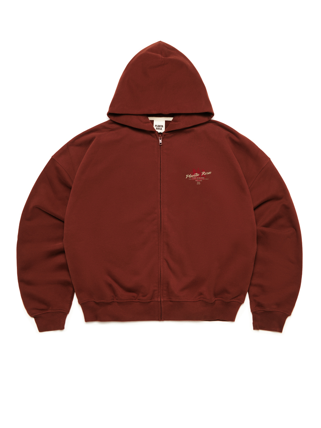 HEART-LULLABY ZIP HOODIE 370-SABLE VELVET