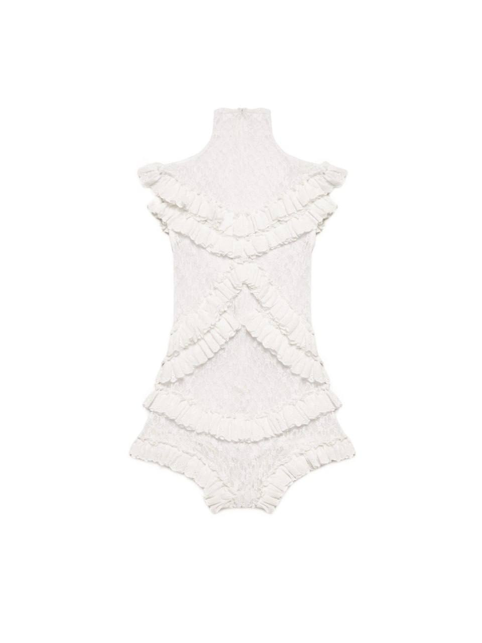BODY GUIPURE WHITE