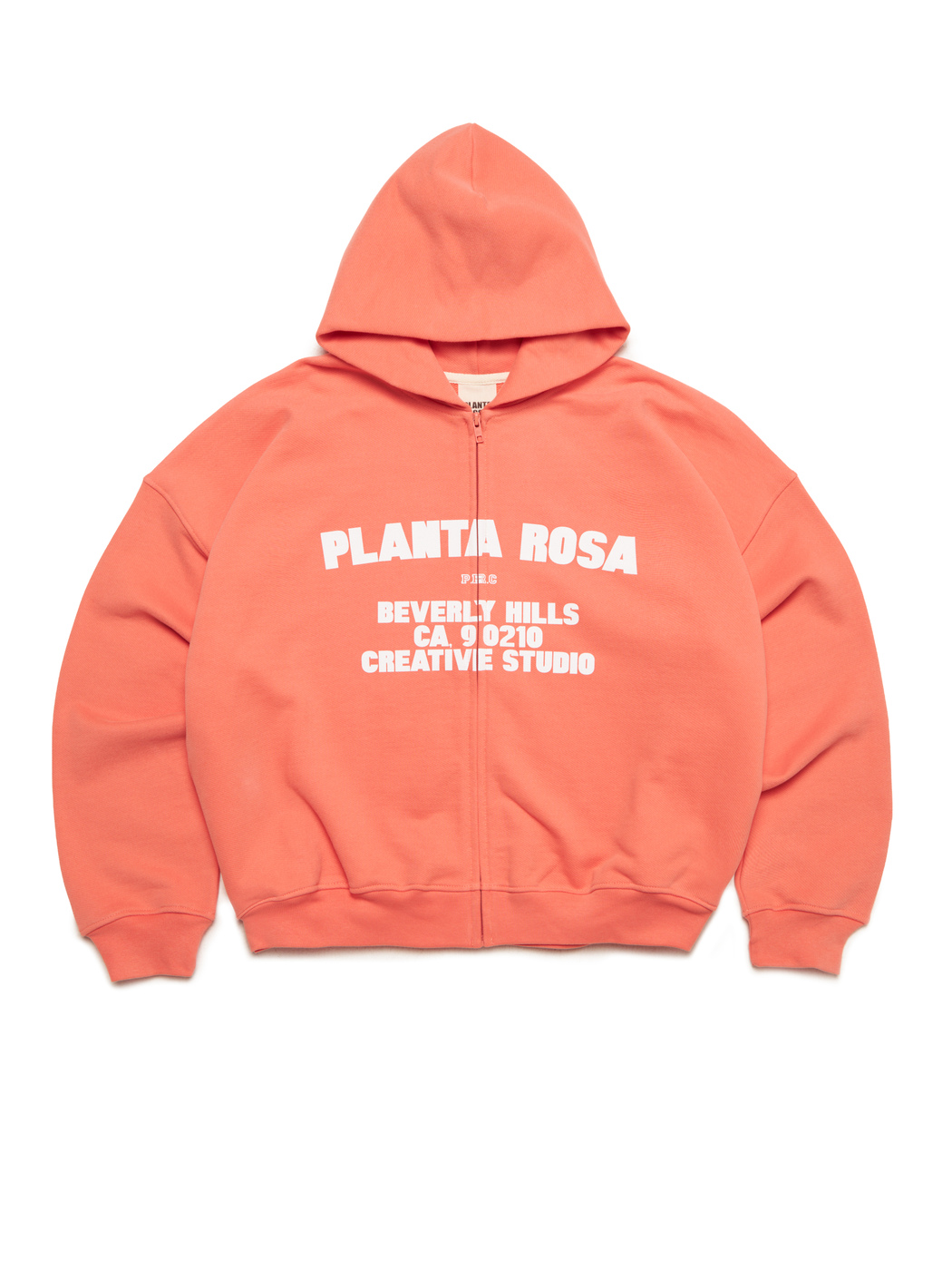 ENJOYMENT ZIP HOODIE 470-PERSIMMON VELVET