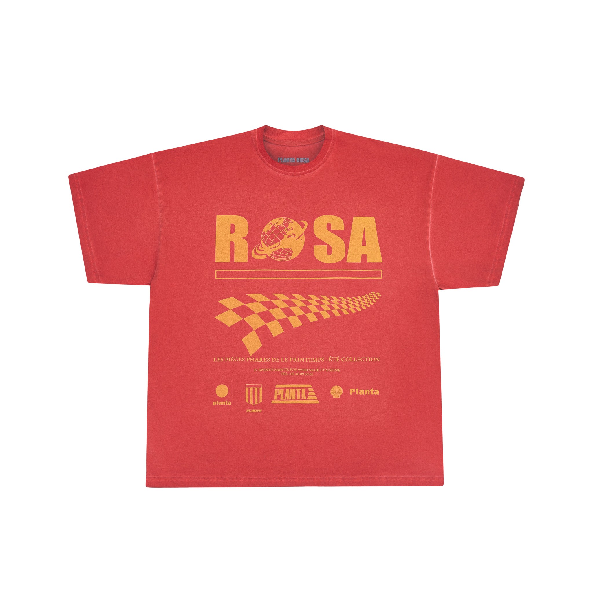T-SHIRT DRAPEAU LAVÉ