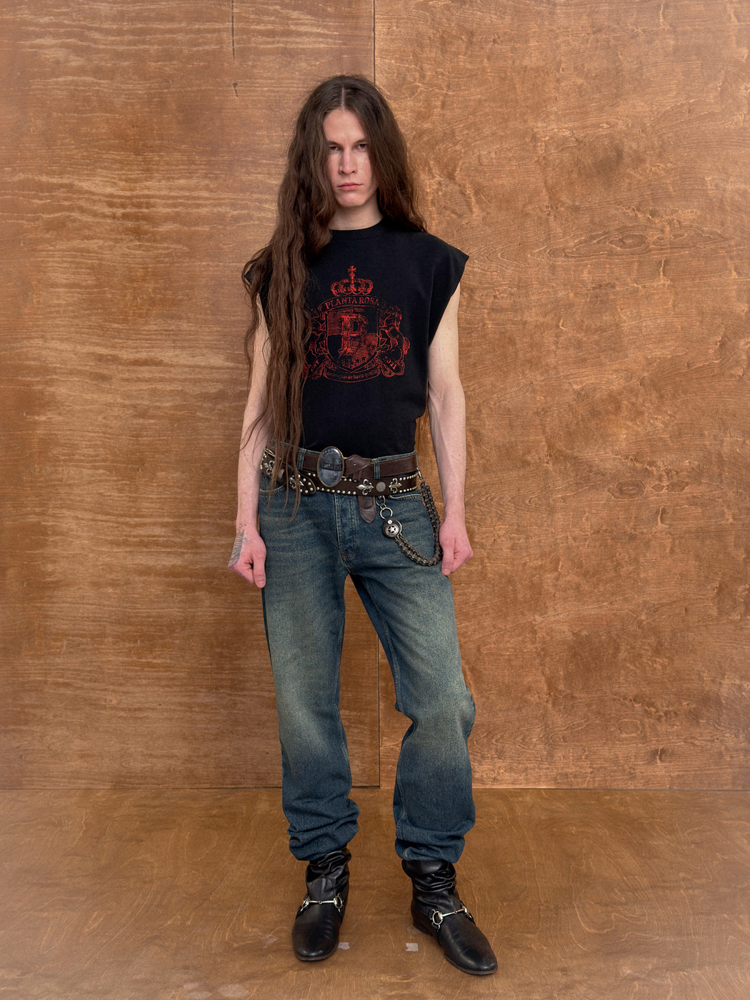 FADED-BLAZON T-SHIRT
