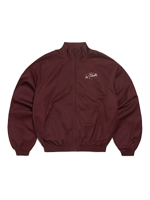 LA-PLANTA PUFFER TRACK JACKET - BURGUNDY