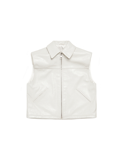 LEATHER VEST