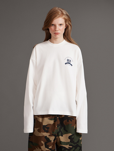 POCKET-CREST LONG SLEEVE