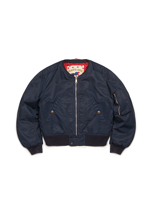 BOMBER JACKET - NAVYBLUE
