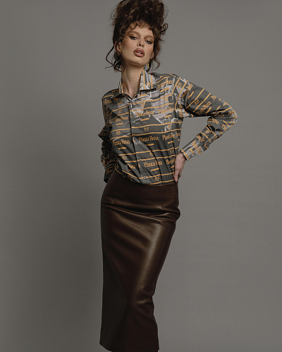 LEATHER SKIRT