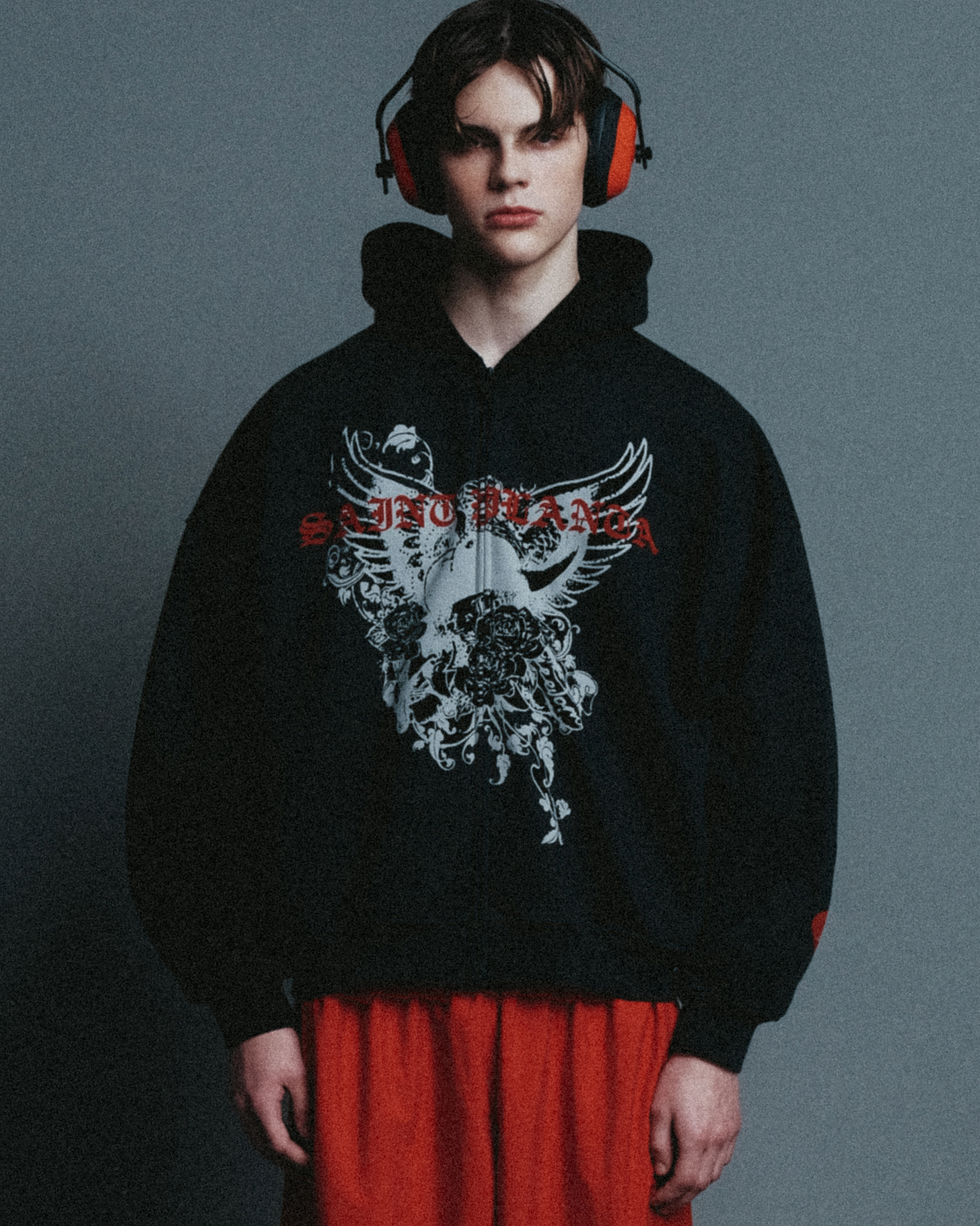 HEARTS ROSA ZIP HOODIE 
