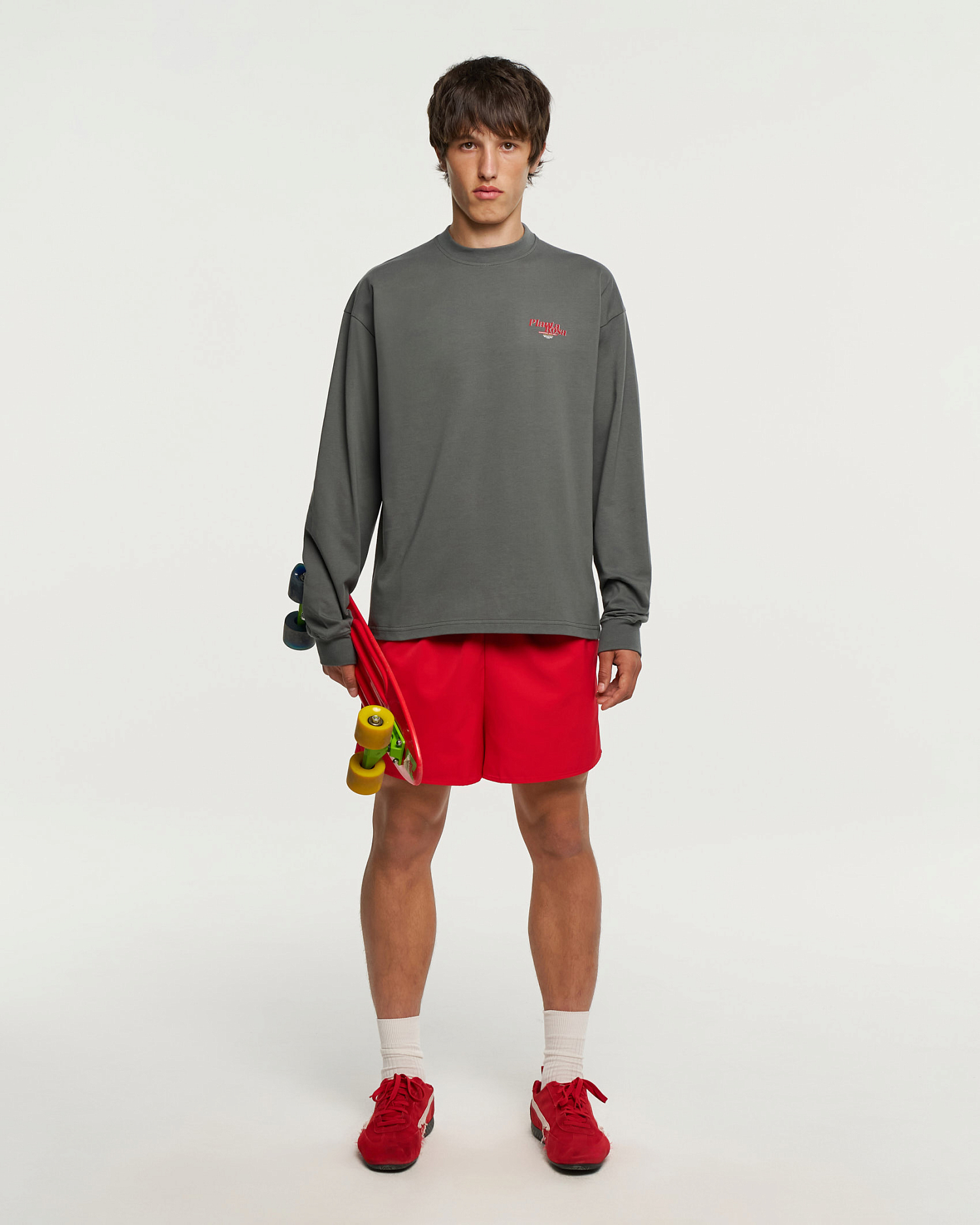 RED-POCKET LONG SLEEVE