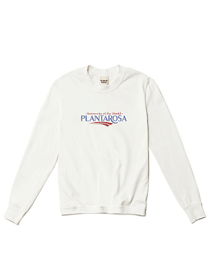 UNIVERSITY SLIM FIT LONGSLEEVE 185-VANILLA
